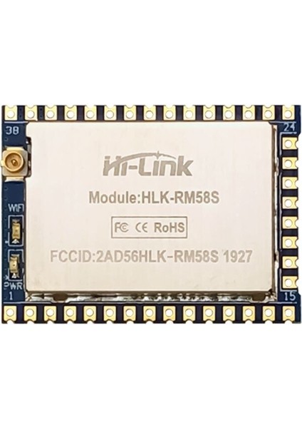 HLK-RM58S Seriuart 2.4G5G Wıfı+Ble Modülü