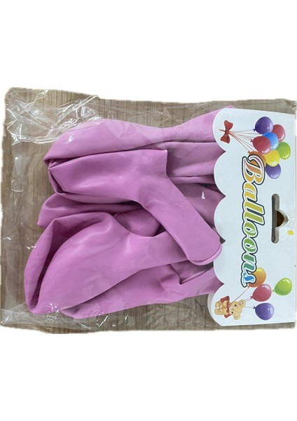 Dekor Balon Pembe 10 Lu