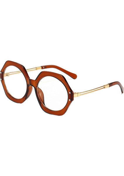 Wekity Güneş Gözlüğü Kadınlar Için Vintage Büyük Çerçeve Güneş Gözlükleri Bayan Shades (Yurt Dışından)