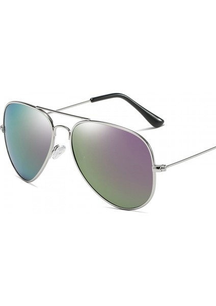 Erkek Kadın Polarize Aviator Güneş Gözlüğü - Uv 400 Koruma 55MM (Yurt Dışından)