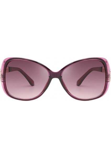Avekı Vintage Kedi Gözü Güneş Gözlüğü Kadınlar Için 100% Uv Koruma Klasik Retro Tasarımcı Tarzı, Mor-1 (Yurt Dışından)