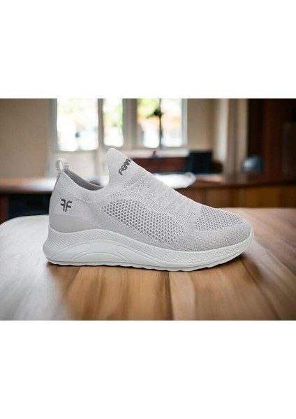 Günlük Unisex Sneaker Slip On Nefes Alabilen Hafif Yürüyüş Bağcıksız Esnek Spor Ayakkabı