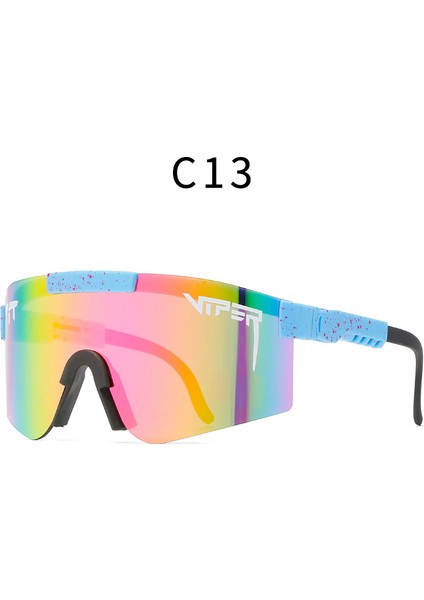 Pit Viper Serisi UV400 Polarize Güneş Gözlüğü Bisiklete Binme, Balık Tutma, Dağcılık ve Sürüş Için Uygundur Unisex (Yurt Dışından)