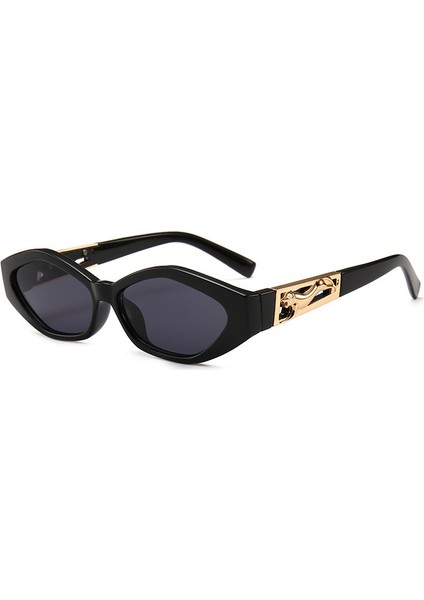 Wekity Moda Kedi Gözü Güneş Gözlüğü Kadın Vintage Retro Cateye Plastik Çerçeve (Yurt Dışından)