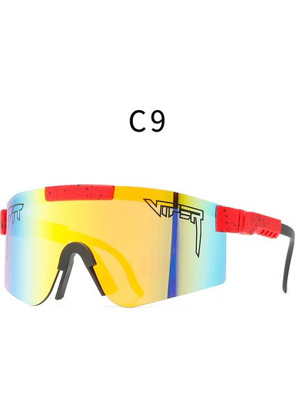 Pit Viper Serisi UV400 Polarize Güneş Gözlüğü Bisiklete Binme, Balık Tutma, Dağcılık ve Sürüş Için Uygundur Unisex (Yurt Dışından)
