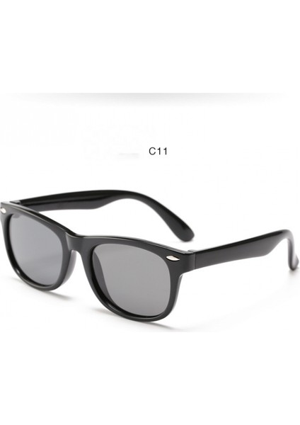 Moda Uv Koruma Polarize Güneş Gözlüğü Çocuk Güneş Gözlüğü ----- C11 (Yurt Dışından)