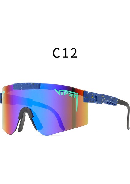 Pit Viper Serisi UV400 Polarize Güneş Gözlüğü Bisiklete Binme, Balık Tutma, Dağcılık ve Sürüş Için Uygundur Unisex (Yurt Dışından)