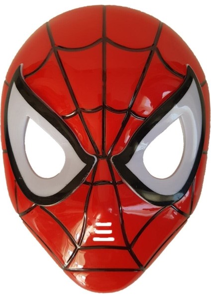 Oyuncak Işıklı Spiderman Maske S001,RENGARENK Işıklı Çocuklar Için Spiderman Maske