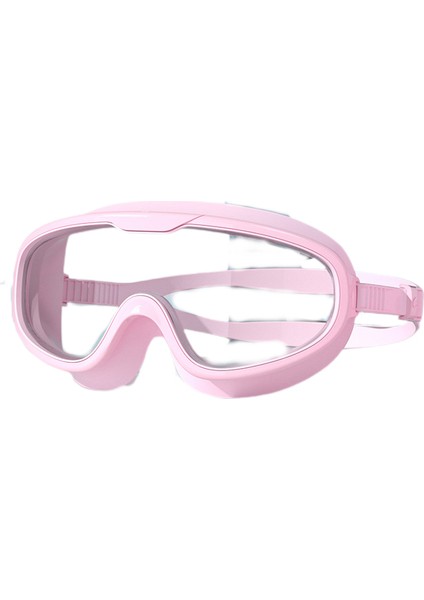 Yüzme Gözlüğü-Yetişkin Erkekler Kadınlar Için Yüzme Gözlüğü, Sızıntı Yok Anti-Uv Lens Şeffaf Görüş Su Geçirmez Gözlük-Pembe (Yurt Dışından)