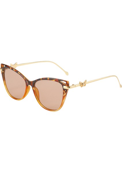 Wekity Trendy Oversize Polarize Güneş Gözlüğü Kadın UV400 Koruma (Yurt Dışından)