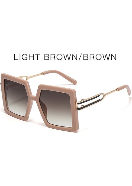 Büyük Boy Kare Kadınlar Için Kol Moda Güneş Gözlüğü Oymak (Yurt Dışından)