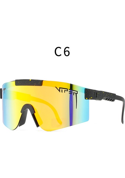 Pit Viper Serisi UV400 Polarize Güneş Gözlüğü Bisiklete Binme, Balık Tutma, Dağcılık ve Sürüş Için Uygundur Unisex (Yurt Dışından)