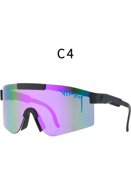 Pit Viper Serisi UV400 Polarize Güneş Gözlüğü Bisiklete Binme, Balık Tutma, Dağcılık ve Sürüş Için Uygundur Unisex (Yurt Dışından)