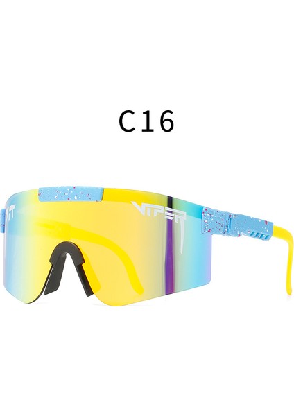 Pit Viper Serisi UV400 Polarize Güneş Gözlüğü Bisiklete Binme, Balık Tutma, Dağcılık ve Sürüş Için Uygundur Unisex (Yurt Dışından)