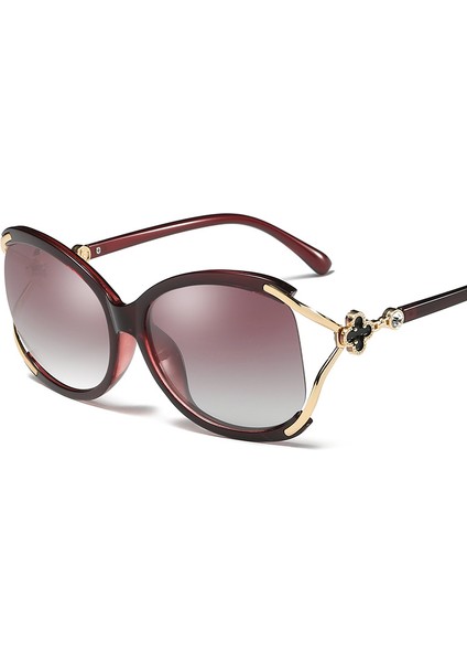Kadın Kare Kedi Gözü Hibrit Kelebek Moda Güneş Gözlüğü (Yurt Dışından)
