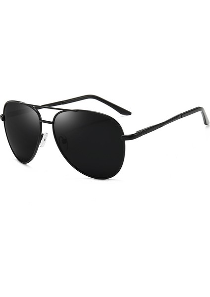 Klasik Kare Polarize Güneş Gözlüğü Kadın Erkek Retro Trendy Tonları UV400 (Yurt Dışından)