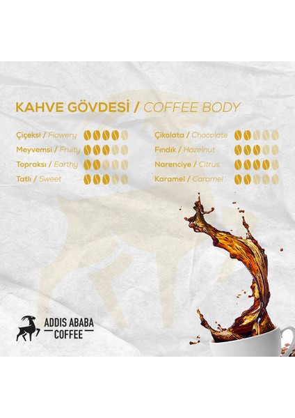 Professional Premium Gold Collection Etiyopya Single Origin Coffee 2'li Avantajlı Paket 500 gr fırsatları