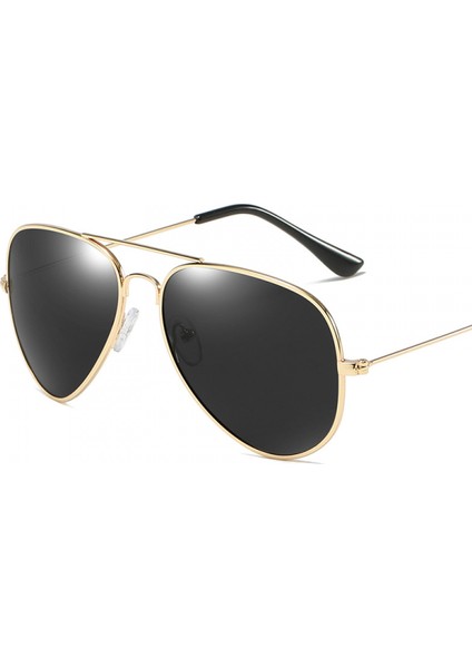 Erkek Kadın Polarize Aviator Güneş Gözlüğü - Uv 400 Koruma 55MM (Yurt Dışından)