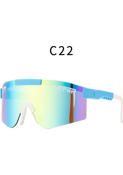 Pit Viper Serisi UV400 Polarize Güneş Gözlüğü Bisiklete Binme, Balık Tutma, Dağcılık ve Sürüş Için Uygundur Unisex (Yurt Dışından)