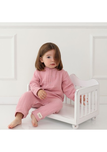 Bebek Tulum 4 Kat Müslin Kumaş