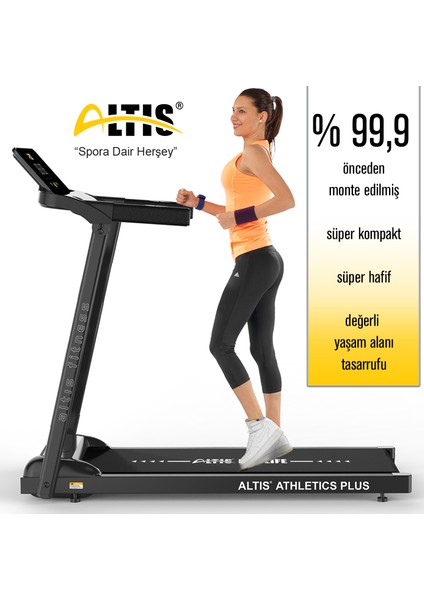 Athletics Plus Pratik Koşu Bandı 2,25 HP indirimleri