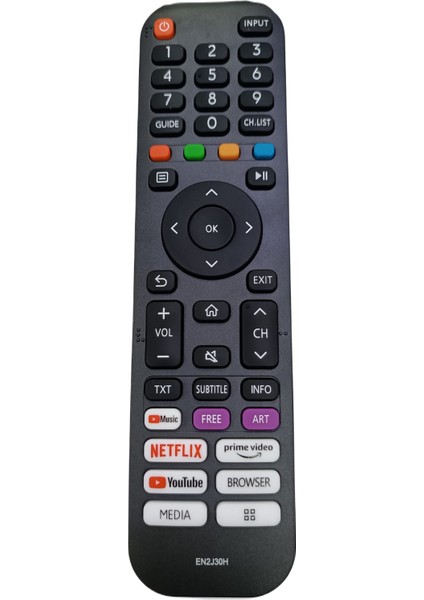 Awox B225000UHD - B225580UHD/S/W Vidaa 4K LED Smart Android Tv Uzaktan Kumandası