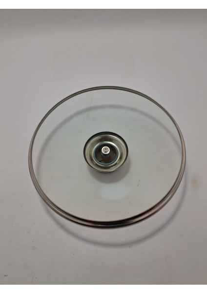 Unıversal Cam Kapak 20 cm ve Tutamağı