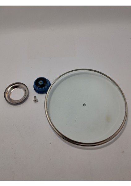 Unıversal Cam Kapak 20 cm ve Tutamağı