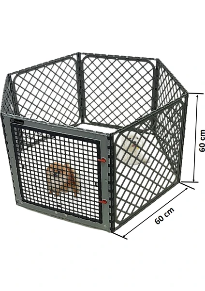 Leganest Katlanabilir Köpek Eğitim Çiti YP60_SC_6