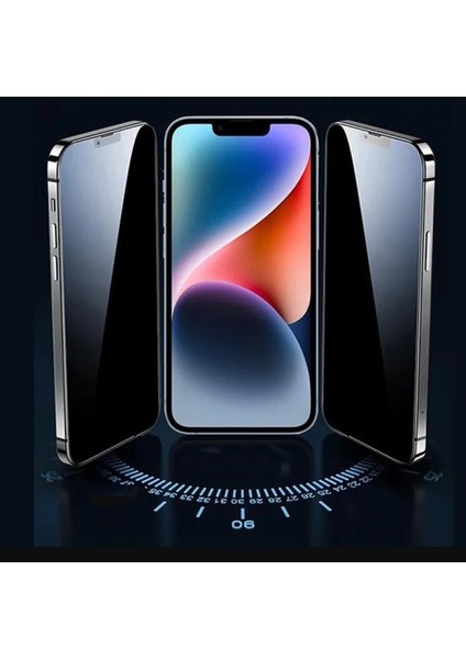 Apple iPhone x Mat Hayalet Esnek Kırılmaz Seramik Yandan Bakınca Gözükmeyen Ekran Koruyucu