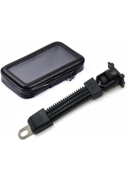 Telefon Tutucu Motosiklet Deri Fermuarlı 18X10 cm fırsatları