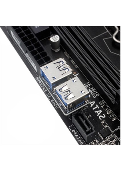 5047 Kasa Içi USB 3.0 19 20 Pin Dişi To 2x Anakart Çoklayıcı Adaptör modelleri
