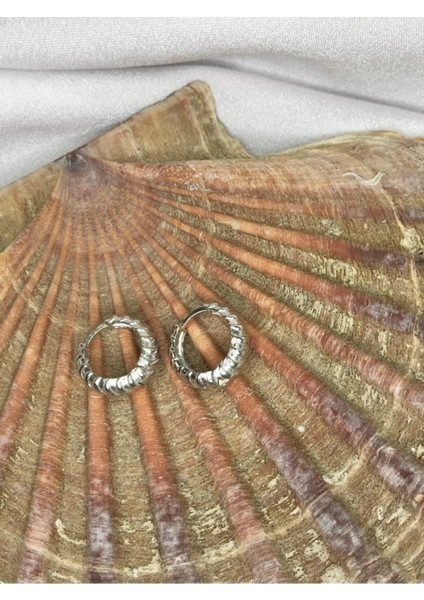 Kadın Gümüş Halka Küpe modelleri