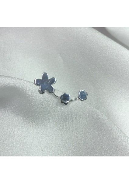 Kadın Kıkırdak Gümüş Küpe