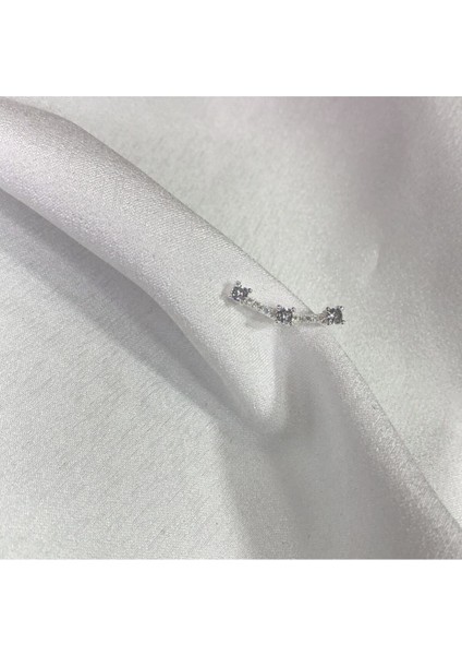 Kadın Kıkırdak Gümüş Küpe