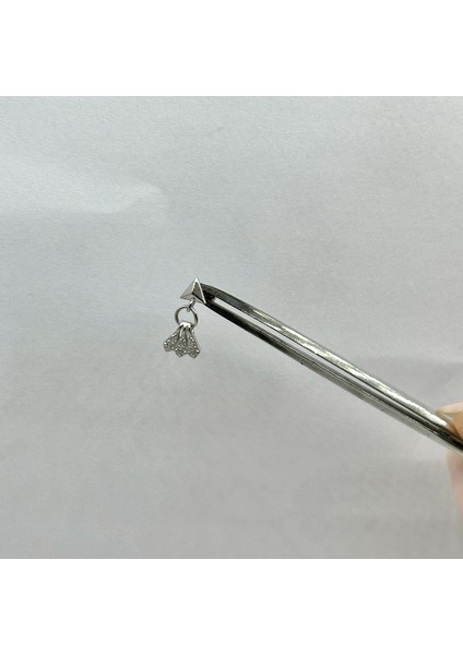 Kadın Gümüş Sallantılı Tragus Piercing Gümüş Kıkırdak Küpe modelleri