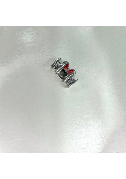 Fiyonk ve Anne Charm Mom Yazılı Charm Gümüş Charm fiyatları