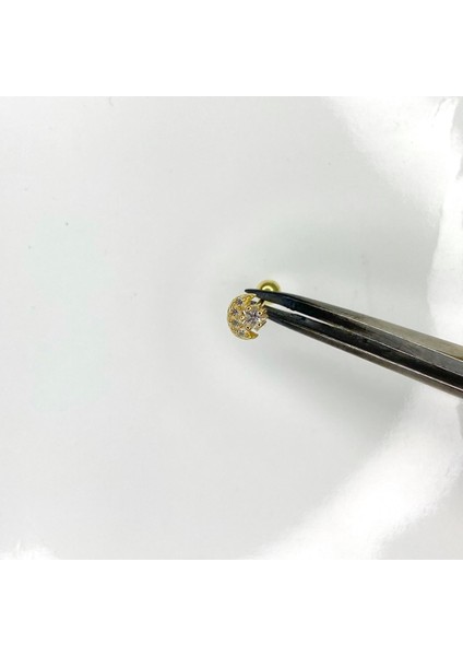 Gümüş Ay Yıldız Tragus Küpesi Gümüş Kıkırdak Küpesi fiyatları