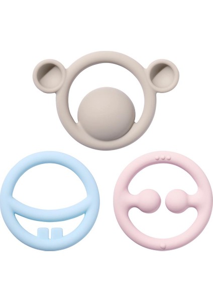 Nigi Nagi Nogi Pastel Ice Blue-Baby Pink-Beige