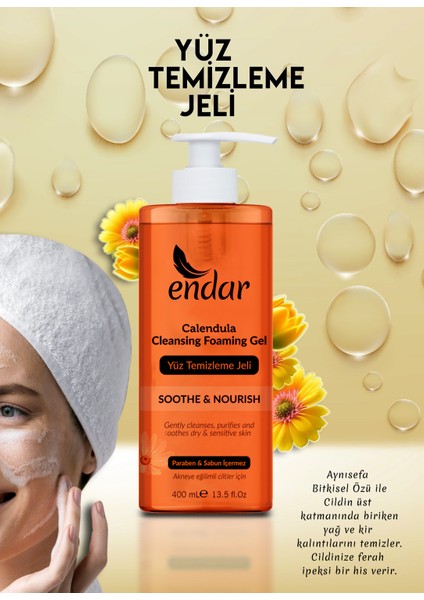 Calendula Yüz Temizleme Jeli fiyatları