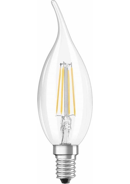 LED Filament Rustik Ampul 6W Amber Işık - 4 Adet