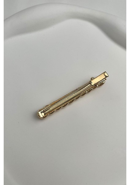 Altın Rengi Zincir Detaylı Yan Toka (Ölçü:6 Cm) fiyatları