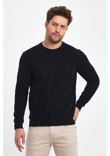 - Erkek Siyah 3 Iplik Şardonlu Sweatshirt indirimleri