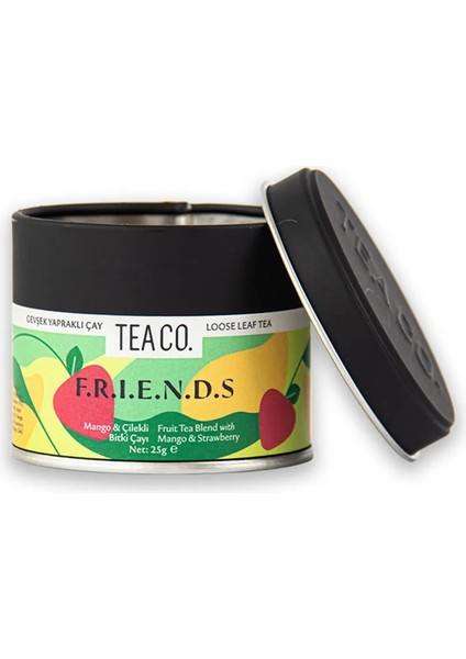 Friends - Egzotik Meyveli Çay 25 gr Teneke Kutu