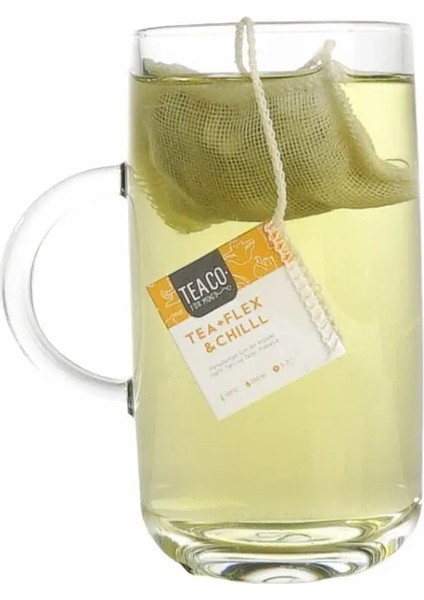 Tea+Flex Chill - Papatyalı Bitki Çayı Müslin Çay Poşeti