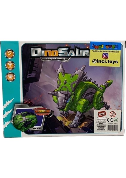 16 cm Robota Dönüşen Dinazorlar 9115 fiyatları