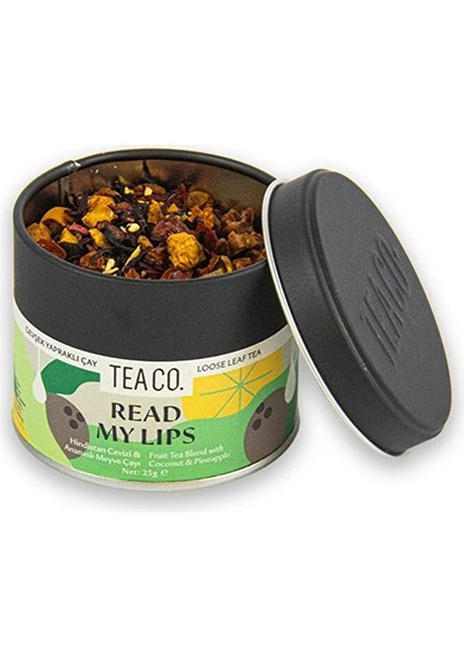 Read My Lips - Ananas ve Hindistancevizli Meyve Çayı 25 gr Teneke Kutu fiyatları