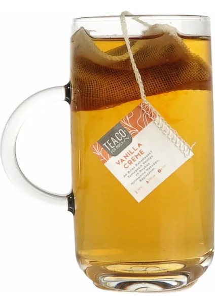 Vanilla Creme - Kızılcık ve Vanilyalı Roybos Çayı Müslin Çay Poşeti