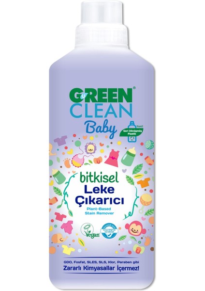 Green Clean Baby Bitkisel Leke Çıkarıcı 1000ML Brnm  [gymberq]