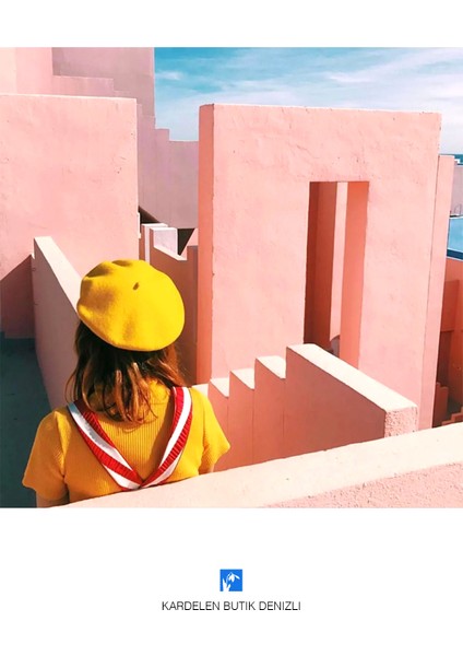 Vintage Yünlü Kış Lady Bere